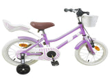 Kids Bike 12 Inches for 2-4 Years Old Purple 42009217