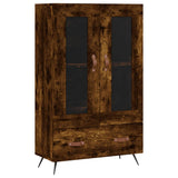Highboard Smoked Oak 69.5x31x115 cm Engineered Wood 828273