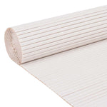 Double-Sided Garden Fence 110x500 cm White 317161