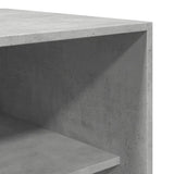 Wardrobe Concrete Grey 80x50x200 cm Engineered Wood 3307696
