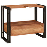 Vanity Cabinet Brown 71 x 33 x 58 cm Solid Acacia Wood 4102770