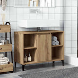 Sink Cabinet Artisan Oak 80x33x60 cm Engineered Wood 857136