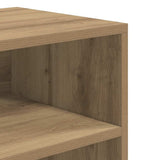 Book Cabinet Artisan Oak 60x30x71.5 cm Engineered Wood 860318