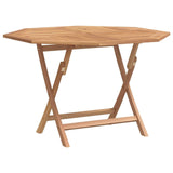 Garden Set 5 pcs Brown Solid Teak Wood 3437360