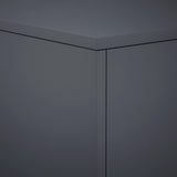 Plant Stand Anthracite 30 x 30 x 80 cm Stainless Steel 8012492