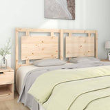 Bed Headboard 165.5x4x100 cm Solid Pine Wood 817950