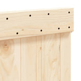 Headboard 160x104 cm Solid Wood Pine 358400