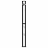Solar Shower with Shower Head and Faucet 40 L Black and Silver 42039811