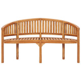 48021 Banana Bench 151 cm Solid Teak Wood