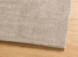 Rug HUARTE Short Pile Soft and Washable Sand 120x120 cm 375056