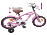 Kids Bike 12 Inches for 2-4 Years Old Light Pink 42009684