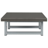 ZNTS Two Piece Bathroom Furniture Set Ceramic Grey 279332