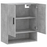 Wall Cabinet Concrete Grey 60x31x70 cm Engineered Wood 829928