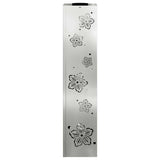 Solar LED Pathway Light 2 pcs Silver Galvanized Steel 879749