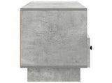 TV Cabinet Concrete Grey 102 x 34.5 x 50 cm Engineered Wood 893988