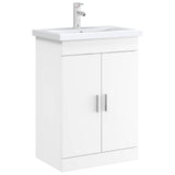 Bathroom Under Sink Cabinet White 78.5 x 37.5 x 81 cm 890688