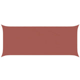 Sun Shade Sail Terracotta 6 x 2.5 m 100% Polyester Oxford 42031013