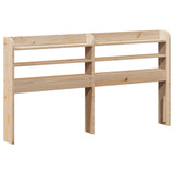 Bed Frame without Mattress 150x200 cm King Size Solid Wood Pine 3306543