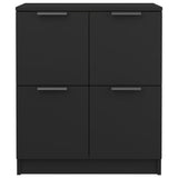 Sideboard Black 60x30x70 cm Engineered Wood 811098
