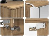 Bathroom Furniture Set 6 pcs Artisan Oak 3407126