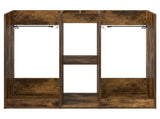 Golf Cabinet Plain Smoked Oak 102 x 45 x 85.5 cm 899459