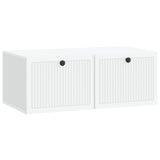 Wall-Mounted TV Cabinet White 78.5 x 41 x 30 cm Engineered Wood 898005