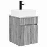 Wall-mounted Sink Vanity Grey Sonoma 39 x 41 x 62.5 cm 890578