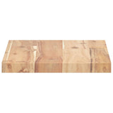 Floating Shelves 3 pcs 40x20x2 cm Untreated Solid Wood Acacia 3279337