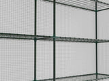 8 x 6ft Walk-In Greenhouse, with Shelves - White T3398P322097