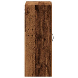 Wall Mounted Cabinet Old Wood 69.5x34x90 cm Engineered Wood 857462