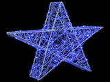 3D Star with 50 LEDs Blue 55 x 53.5 x 10 cm Acrylic 42019100