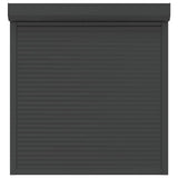 Roller Shutter Aluminium 130x140 cm Anthracite 144985