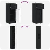 3 Piece Bathroom Cabinet Set UTRECHT Engineered Wood 3417892