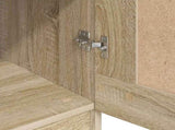 Wardrobe Sonoma Oak 82.5x51.5x180 cm Engineered Wood 803437