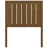 Bed Headboard Honey Brown 80.5x4x100 cm Solid Wood Pine 818848