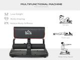 Squat Machine with Push Up Stand, Padded Hip Thrust Bench with Adjustable Cushion for Home Gym Work T3398P349200