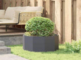 Planter Anthracite 60 x 60 x 35 cm Steel 883740