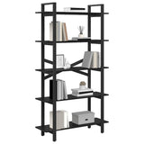 Bookshelf Black Oak 100 x 33.5 x 178 cm Engineered Wood 883934