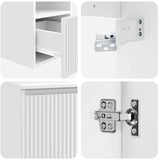 Bathroom Cabinet Set 3 pcs White 49.5 x 35 x 63 cm 3405617