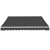 Folding Awning Manual Operated 400 cm Anthracite 275576
