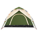 Camping Tent Dome 3-Person Green Quick Release 4004177