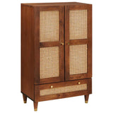 High Board Brown 60 x 33.5 x 100 cm Solid Mango Wood 4018910