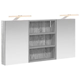 Bathroom Cabinet Set 3 pcs 100 x 10.5 x 50 cm Engineered wood 3403693