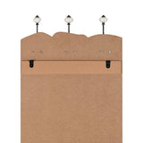 Wall-mounted Coat Rack with 6 Hooks 120x40 cm LOVE LIVE 245853