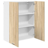 Hanging Cabinet Sonoma Oak 80 x 31 x 100 cm Engineered Wood 884364