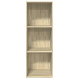Bookcase Sonoma Oak 40x30x114 cm Engineered Wood 857869