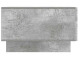 Coffee Table Concrete Grey 49 x 50 x 40 cm Engineered Wood 894048