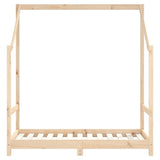Kids Bed Frame 70x140 cm Solid Wood Pine 835706