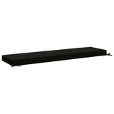 2-Piece Bench Cushions SOEST 2 pcs 100% Polyester Black 949923