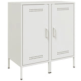 Sideboards 2 pcs White 36x39x79 cm Steel 843023